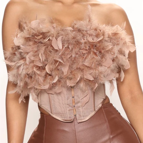 Fashion Nova - Corset (Mocha) - Picture 1 of 2